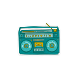 Boombox Sticker