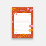 Famous Glasses Notepad