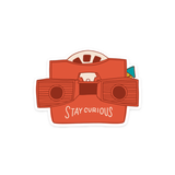 Stay Curious (View Master) Sticker