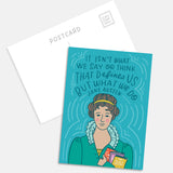 Jane Austen Postcard